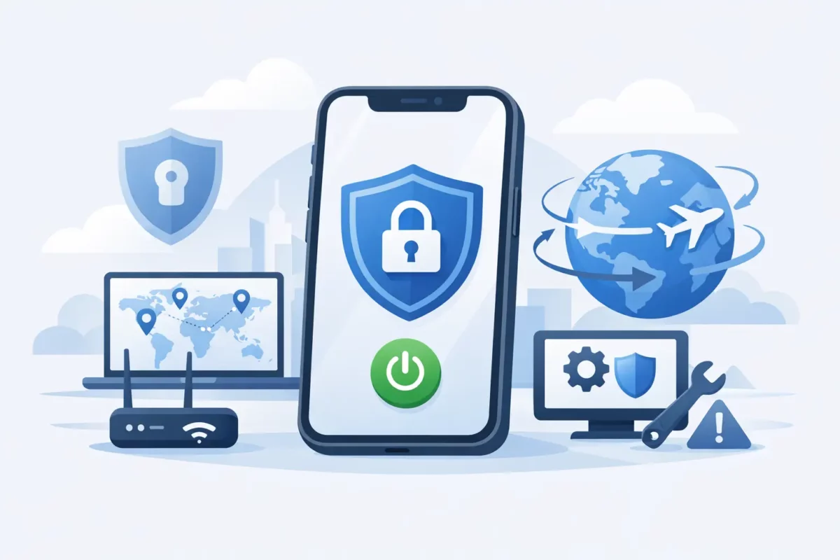 iPhone VPN 設定教學：新手 5 分鐘完成連線、換區與常見問題排除